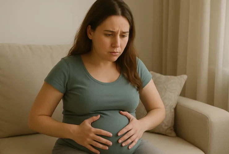 Perché ho la pancia gonfia e dura? Sintomi che sembrano gravidanza