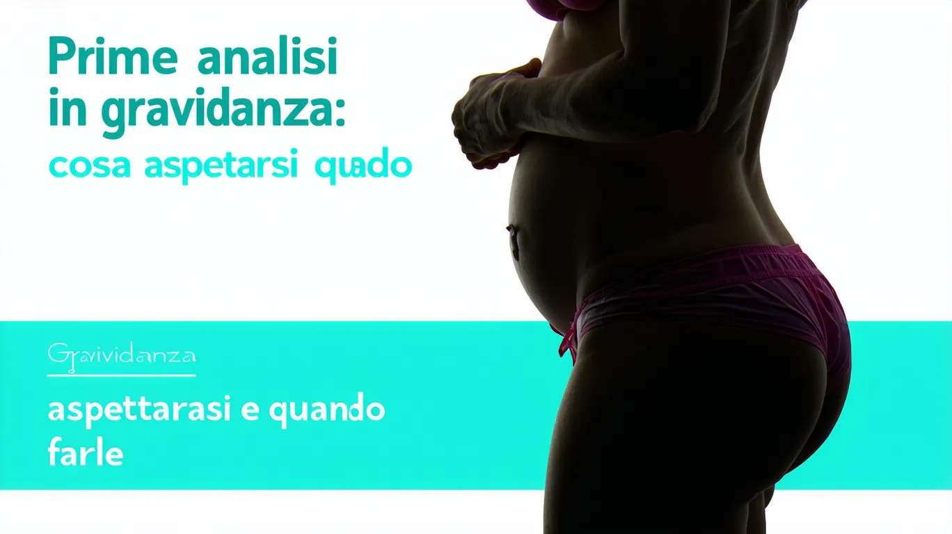 Prime analisi in gravidanza: cosa aspettarsi e quando farle